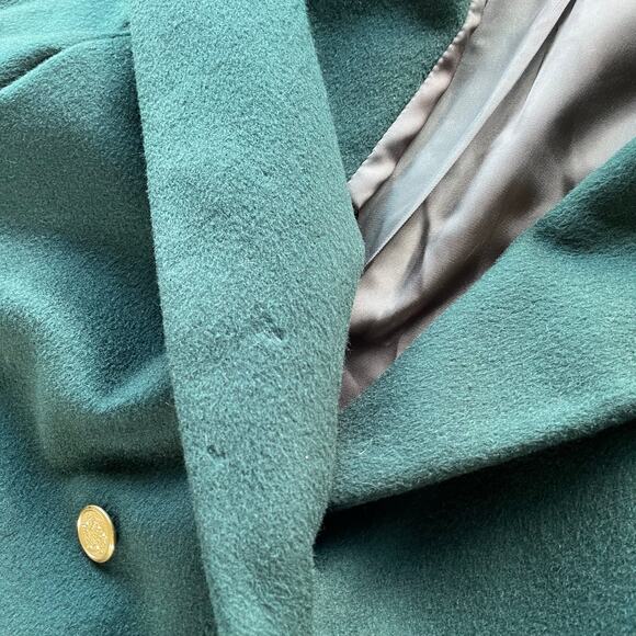 🔥Vintage Forecaster Of Boston USA Pure Wool Double Breasted Minimalist Overcoat - Picture 12 of 16